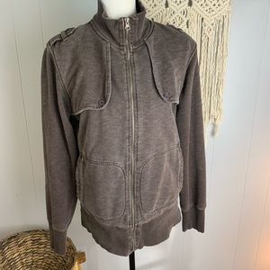STOCK Cotton Zip Sweatshirt/Jacket-S/M